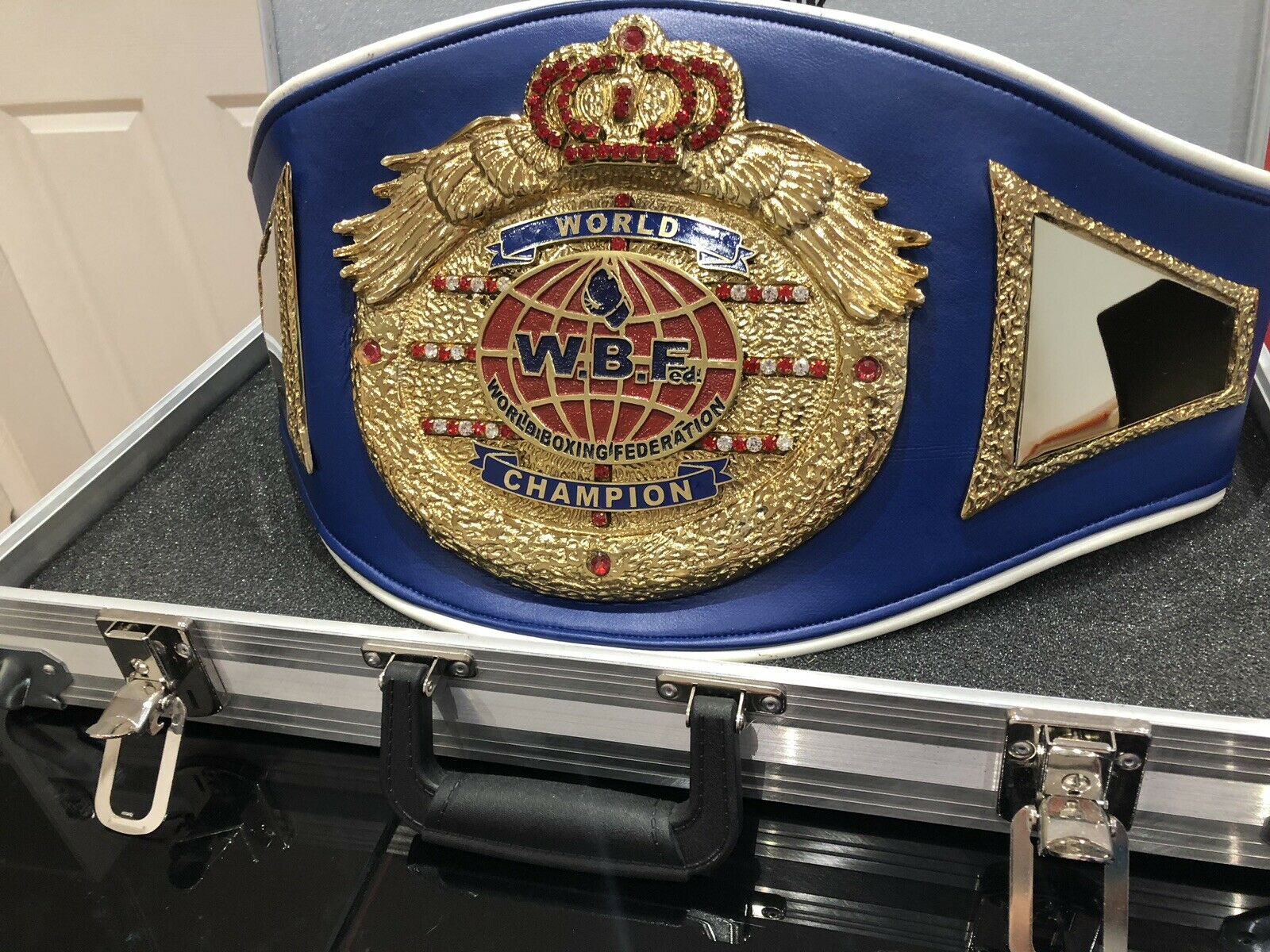 WBF Boxing Championship Title Belt Ultra Power Wrestling Belts