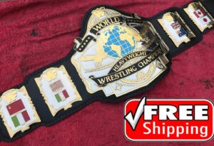 WWF ANDRE HEAVYWEIGHT 87 24K Gold Championship Title Belt