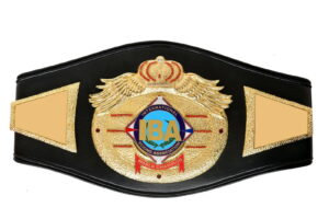 IBA BOXING TITLE BELT