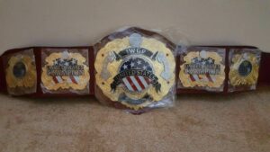 IWGP UNITED STATES DOUBLE STACKED Championship Belt