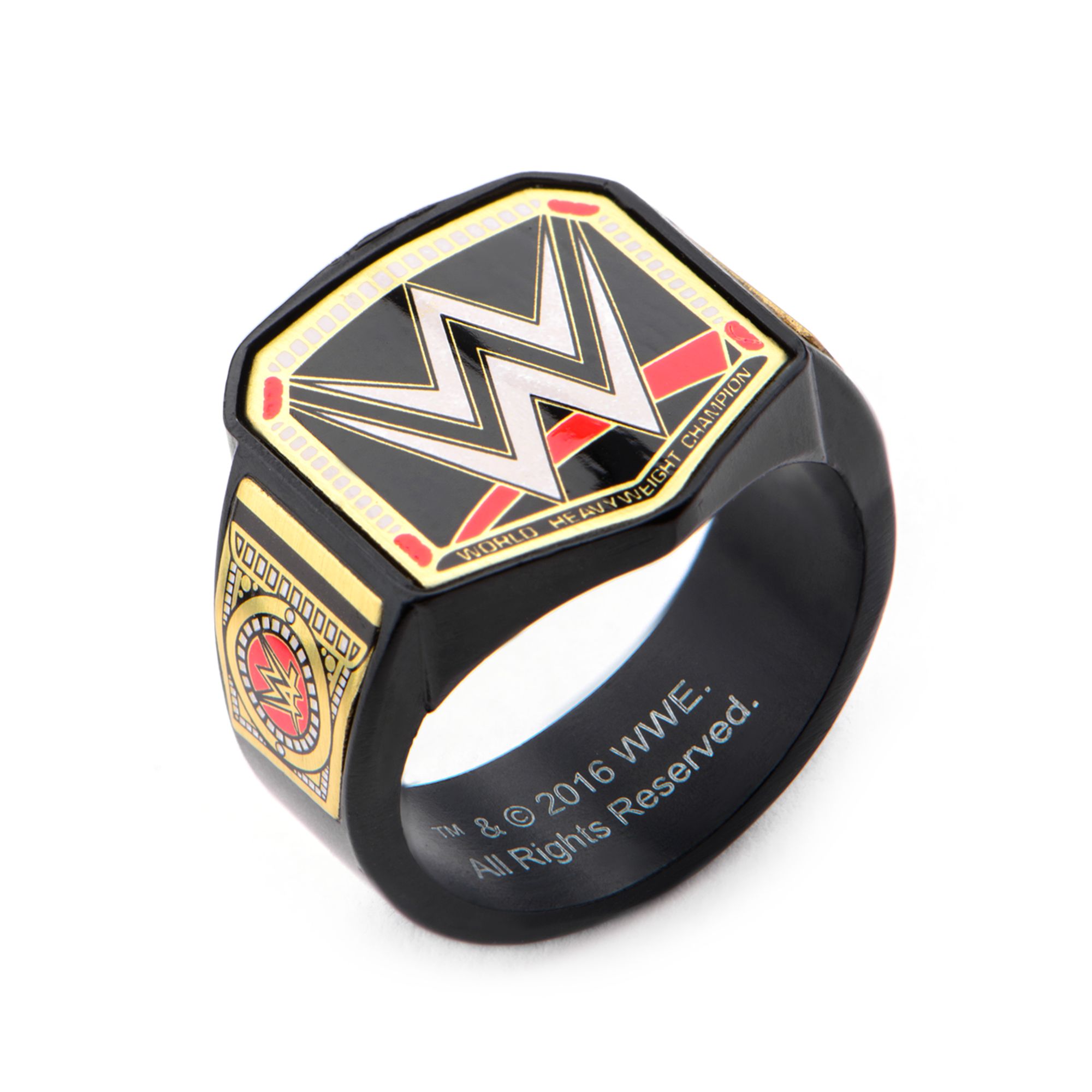 WWE Championship Title Belt Black Ring Ultra Power Wrestling Belts