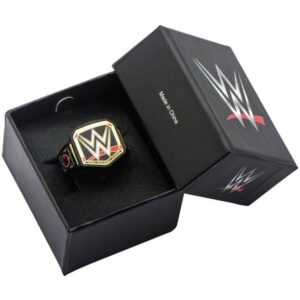 WWE Championship Steel Black Ring